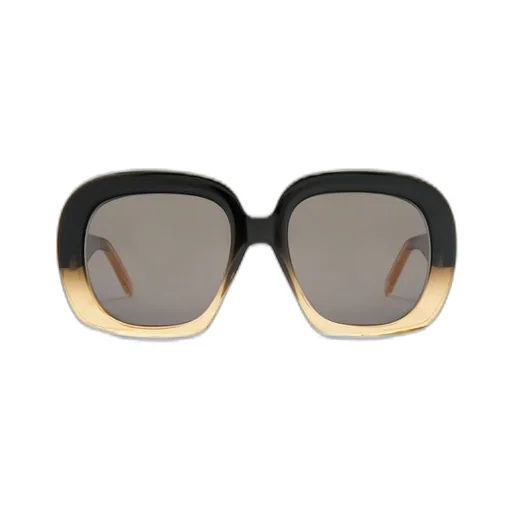 Square halfmoon sunglasses