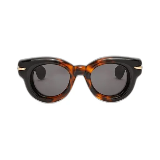 Inflated round sunglasses in nylon