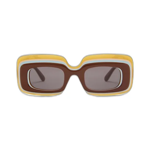 Multilayer Rectangular sunglasses