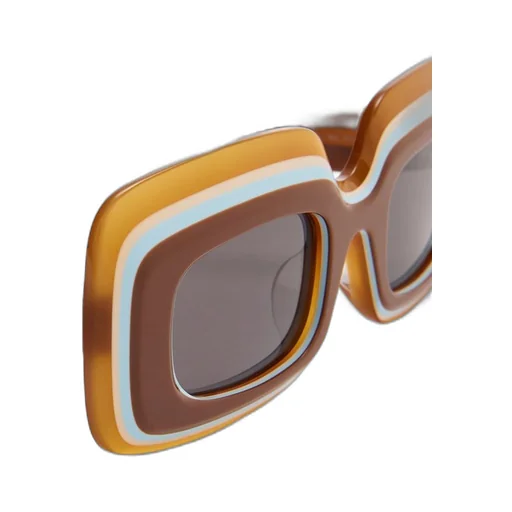 Multilayer Rectangular sunglasses