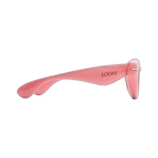 Inflated round sunglasses in nylon