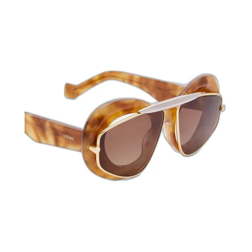 Wing double frame sunglasses in acetate and metal
