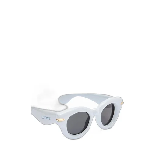 Inflated round sunglasses in nylon
