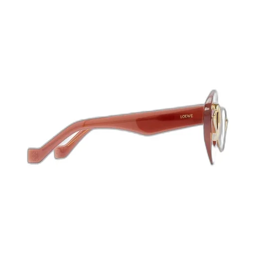 Cateye double frame sunglasses in acetate and metal