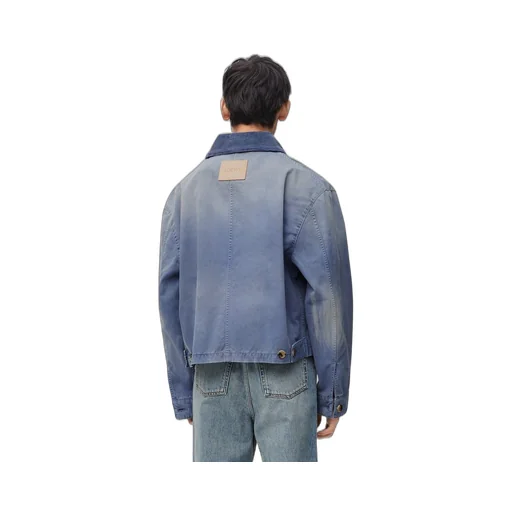 Workwear jacket in cotton