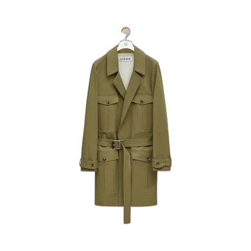 Saharienne jacket in cotton