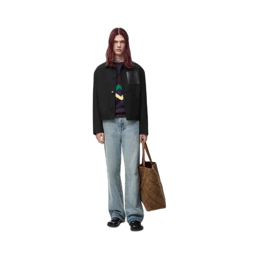 Workwear jacket in wool