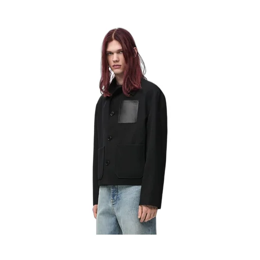 Workwear jacket in wool