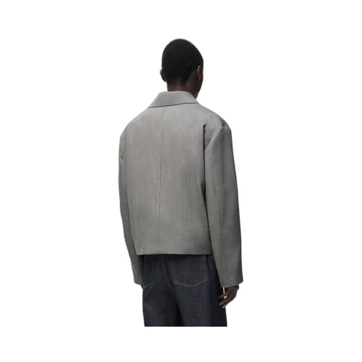 Workwear jacket in wool