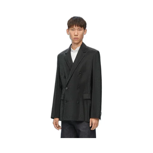 Embelisshed jacket in wool and mohair