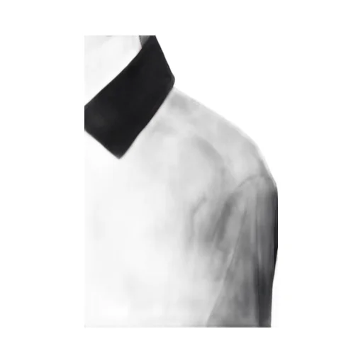 Hooded overshirt in cotton