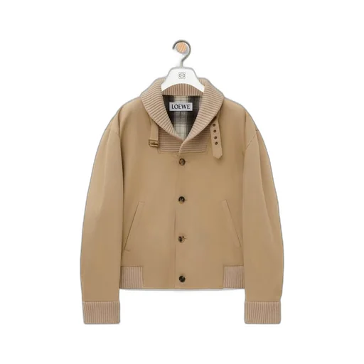 Jacket in cotton