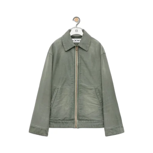 Bomber jacket in denim