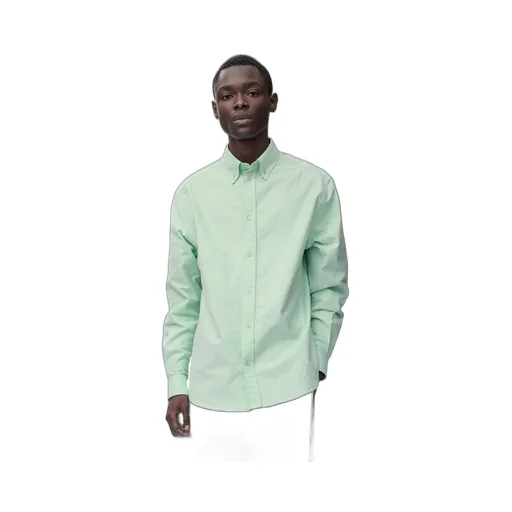 Logo Embroidered Long-Sleeved Shirt