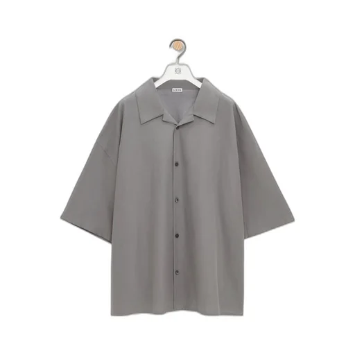 Short sleeve shirt in cotton