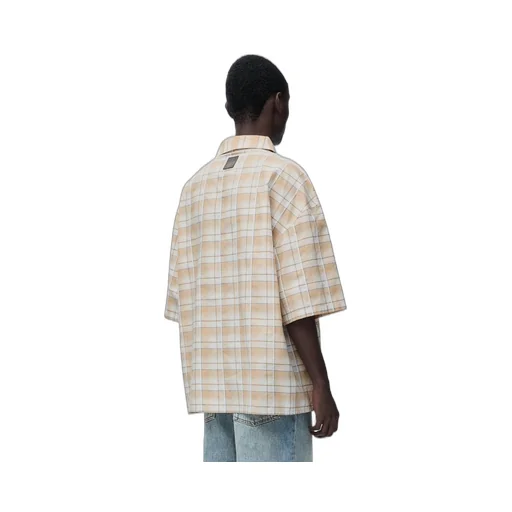 Short sleeve shirt in cotton
