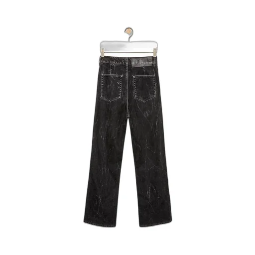 Bootleg jeans in denim