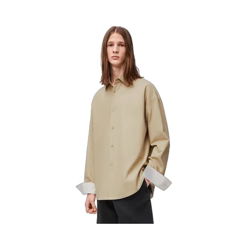 Anagram overshirt in cotton