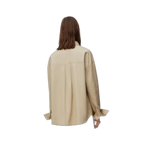 Anagram overshirt in cotton