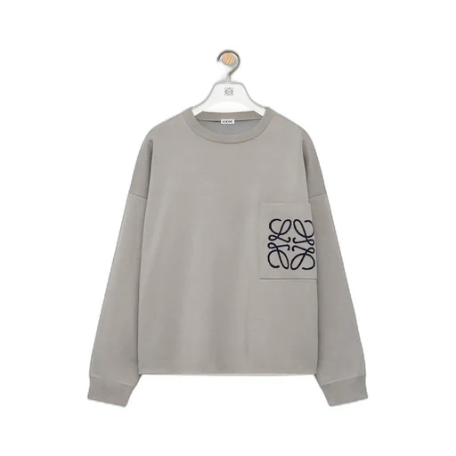 Sweater in cotton blend