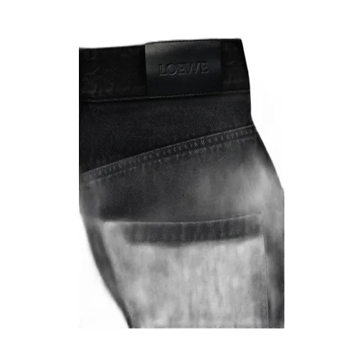 Anagram baggy jeans in denim