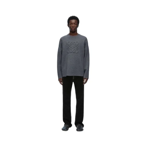 Anagram sweater in wool