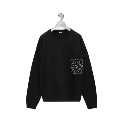 Sweater in cotton blend