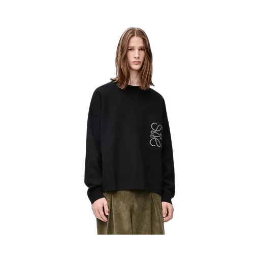 Sweater in cotton blend