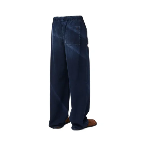 Drawstring jeans in denim
