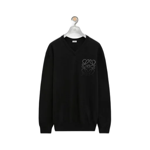 Sweater in cotton and cashmere