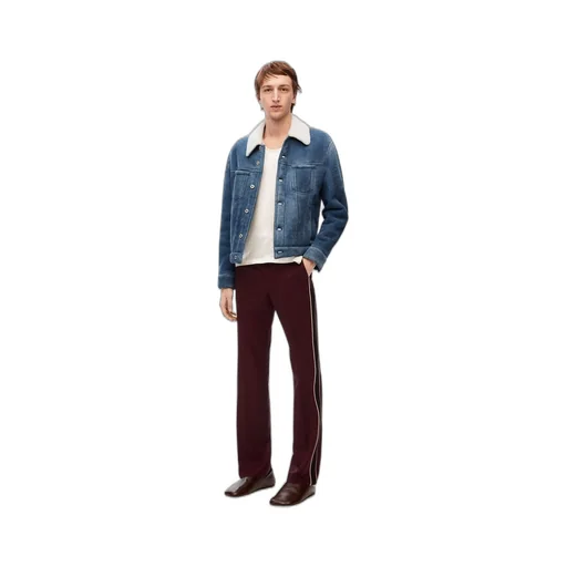 Jacket in shearling