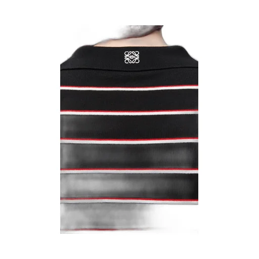 Polo sweater in cotton