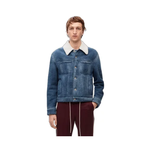 Jacket in shearling