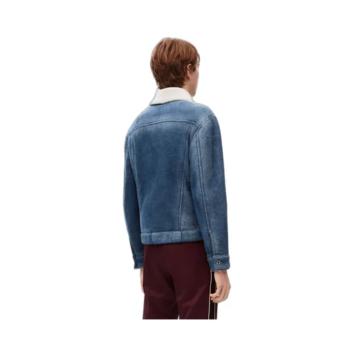 Jacket in shearling