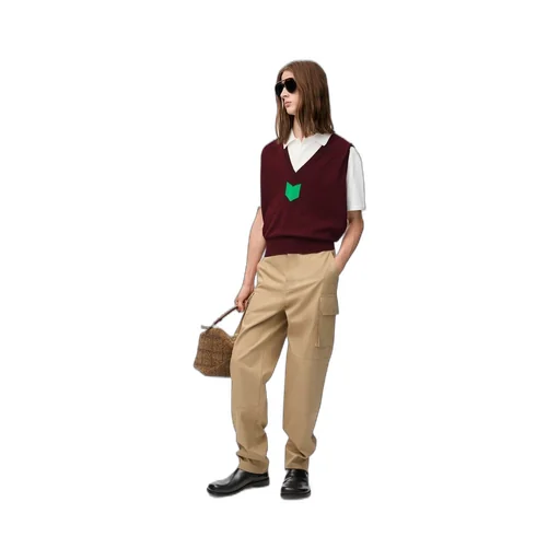 Vest in cotton