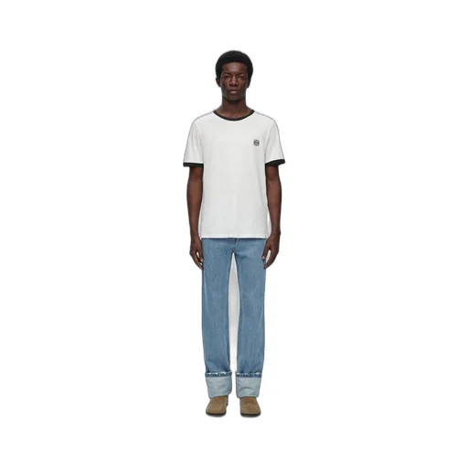 Slim fit T-shirt in cotton