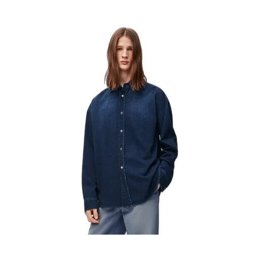 Anagram overshirt in denim