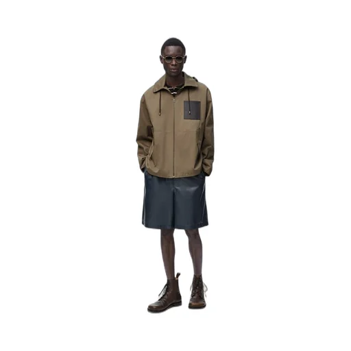 Shorts in nappa lambskin