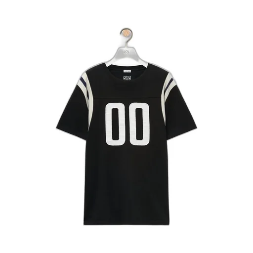 Regular fit T-shirt in cotton and viscose