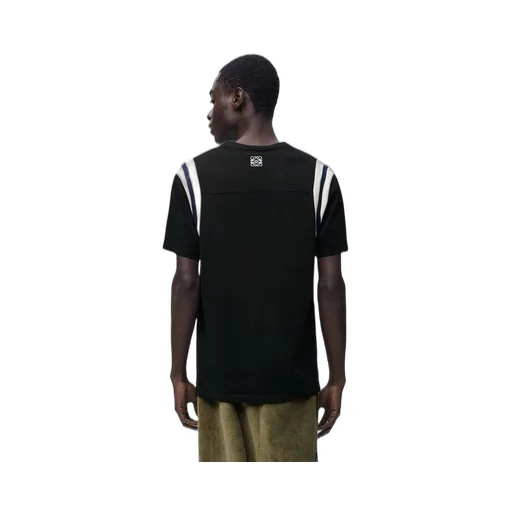 Regular fit T-shirt in cotton and viscose