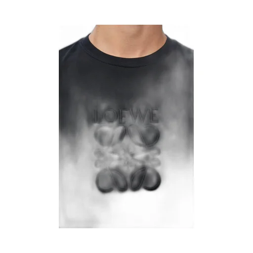 Loose fit long sleeve T-shirt in cotton