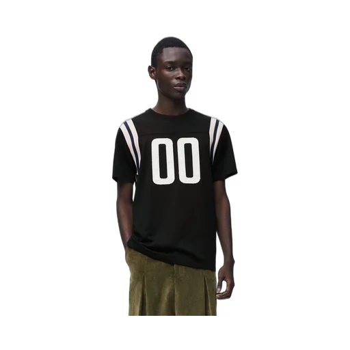 Regular fit T-shirt in cotton and viscose