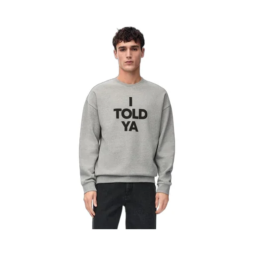 Relaxed fit sweatshirt in cotton