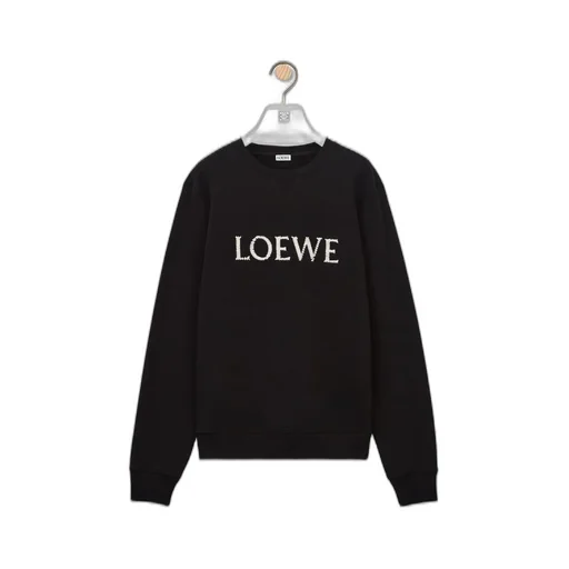Regular fit sweatshirt in cotton