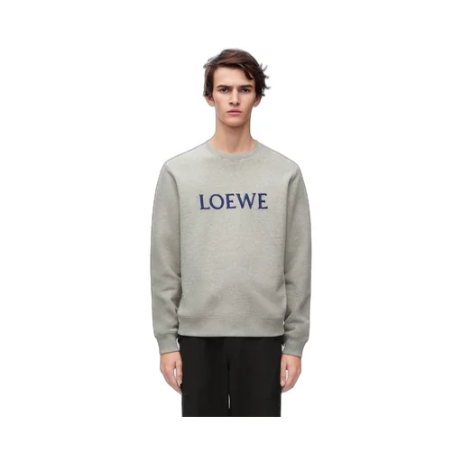 Regular fit sweatshirt in cotton