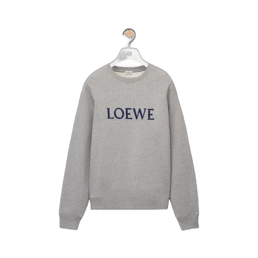 Regular fit sweatshirt in cotton