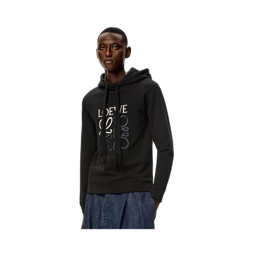 LOEWE Anagram regular fit hoodie in cotton