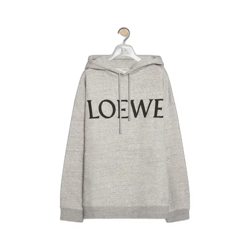 Oversized hoodie in cotton