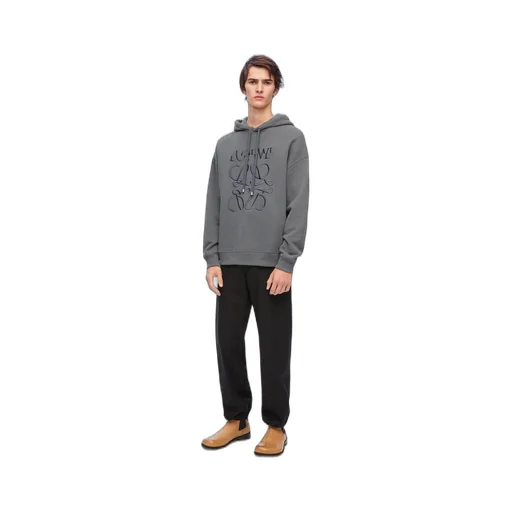 Relaxed fit hoodie in cotton