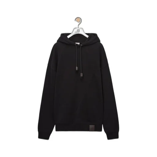 Puzzle relaxed fit hoodie in cotton